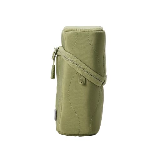 ガジェットポーチ/キルティング/オニオンスティッチ/スタンドタイプ/カーキ