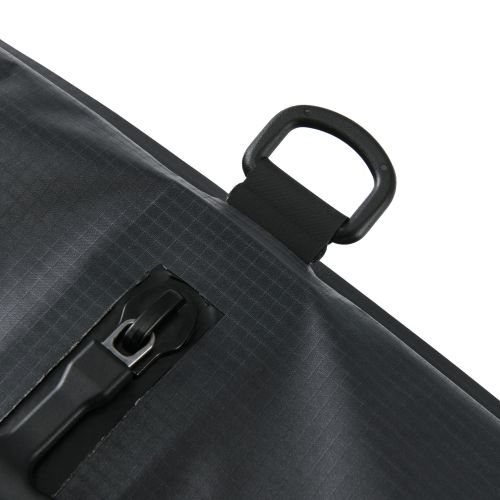 圧縮バッグ/トラベル向け/密閉用ファスナー/Mサイズ/ブラック