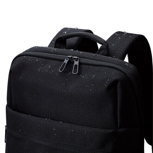 バックパック/薄型タイプ/15.6inch/12L/撥水加工/高耐久ファスナー採用/ブラック