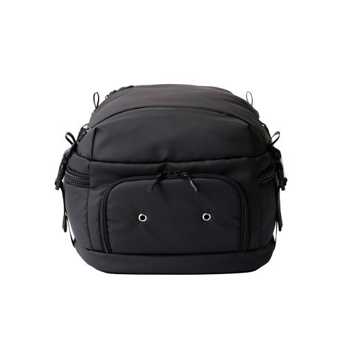 バッグパック/シューズ収納/180°オープンメイン気室/15.6インチ/ブラック