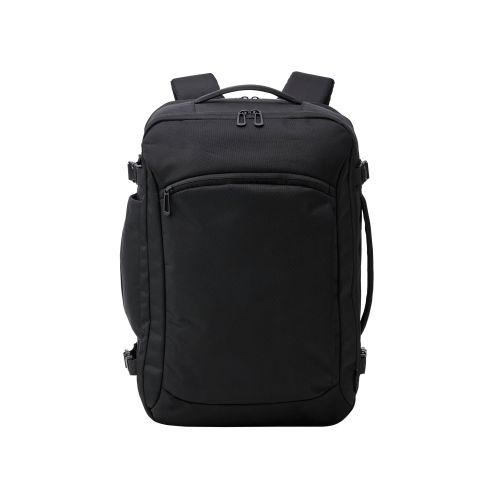 バックパック/マチ拡張/圧縮機能/出張/15.6inch/大容量/180°フルオープン/ブラック