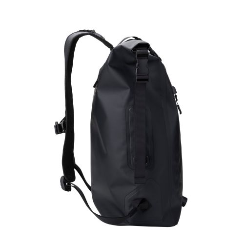 バックパック/防水バッグ/ロールトップ/ブラック