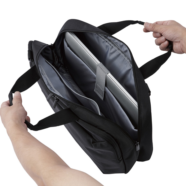 キャリングバッグ/大容量タイプ/15.6inch/ブラック