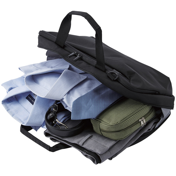 キャリングバッグ/大容量タイプ/15.6inch/ブラック