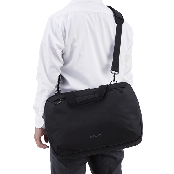 キャリングバッグ/大容量タイプ/15.6inch/ブラック