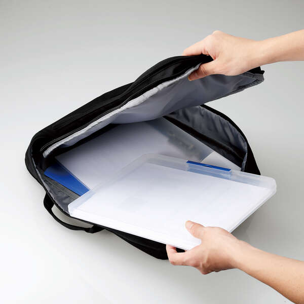 キャリングバッグ/ビジネスバックパック/2way/15.6インチ/ブラック