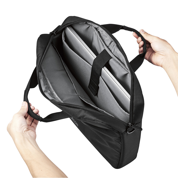 キャリングバッグ/軽量タイプ/15.6inch/ブラック