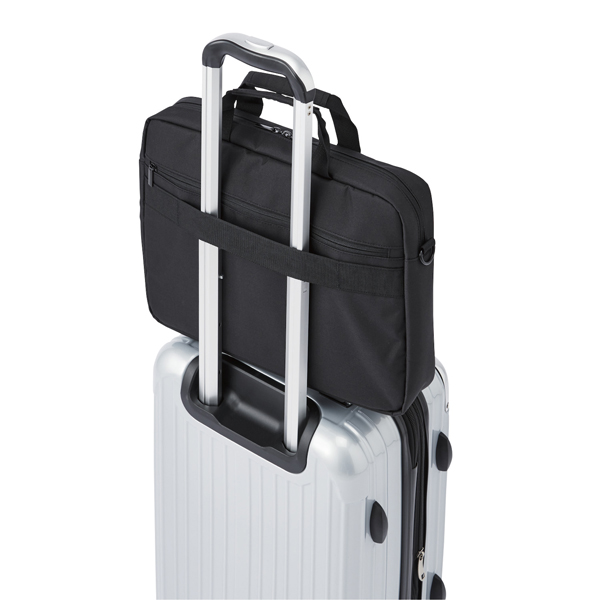 キャリングバッグ/整理タイプ/15.6inch/ブラック