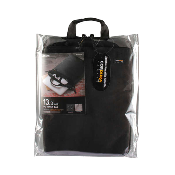 PC用インナーバッグ/CORDURA1000/取っ手付き/縦型/13.3インチ/ブラック