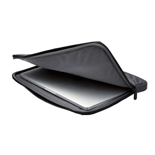 パソコンケース/ハンドル付/2WAY/ポケット付/撥水加工/14インチ/ブラック