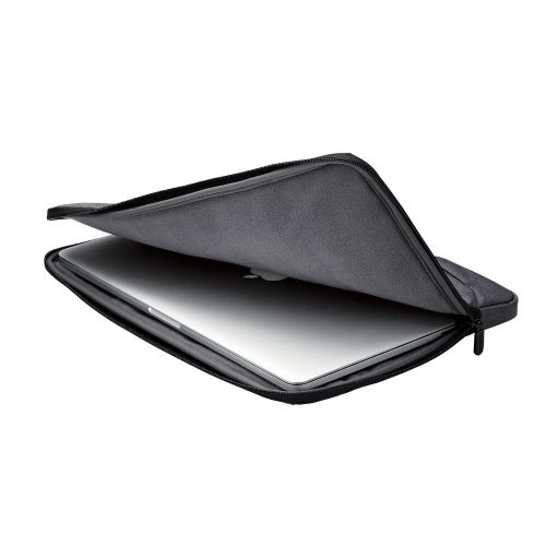 パソコンケース/ハンドル付/2WAY/ポケット付/撥水加工/15.6インチ/ブラック