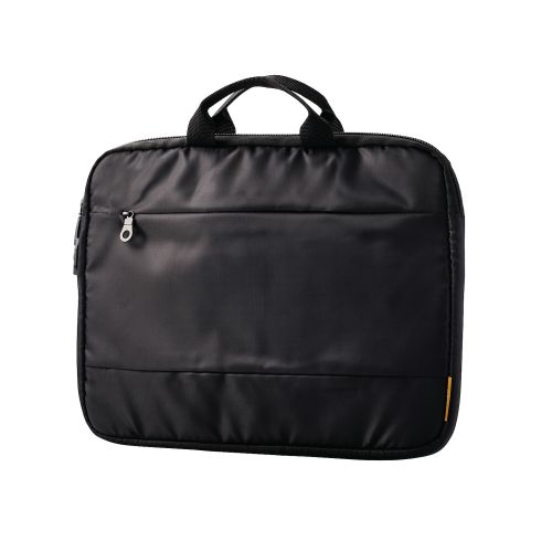 ハンドル付インナーバッグ/ダイヤルロック付き/前面ポケット/14inch/ブラック