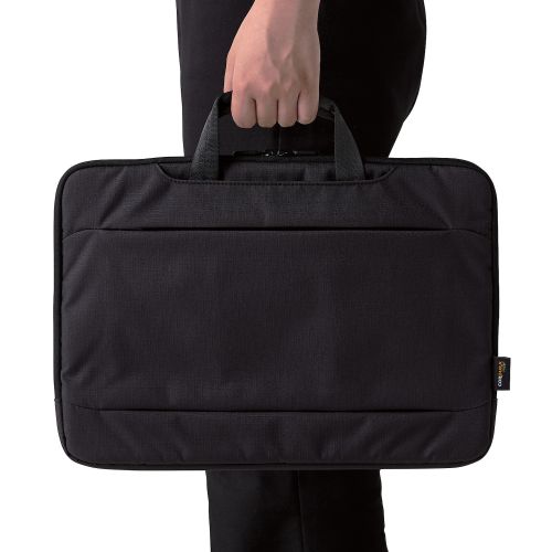 パソコンケース/リサイクル素材/取っ手付き/手提げ/撥水/防汚/CORDURA/15.6インチ/ブラック