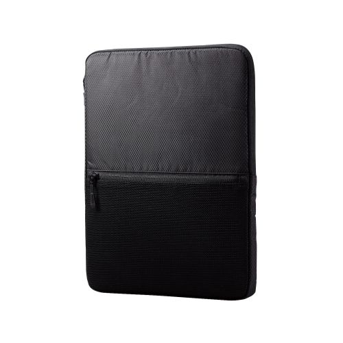 パソコンケース/メッシュポケット/撥水加工/15.6インチ/ブラック