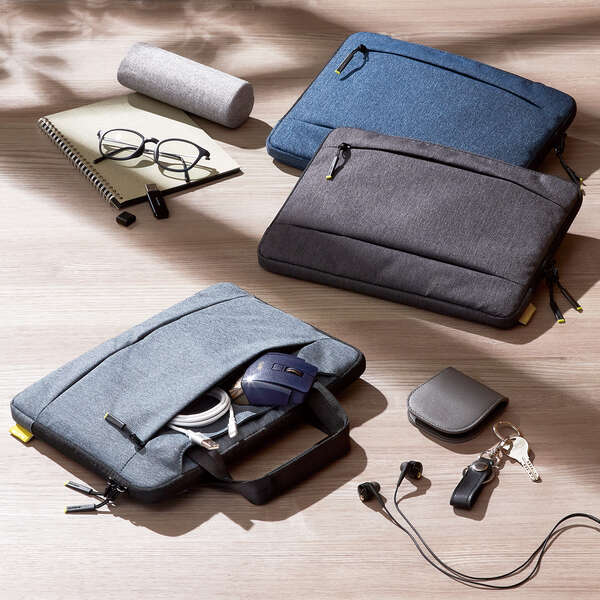 Surface Laptop Go 3/Laptop Go2/Laptop Go/インナーバッグ/12.4インチ/ブラック