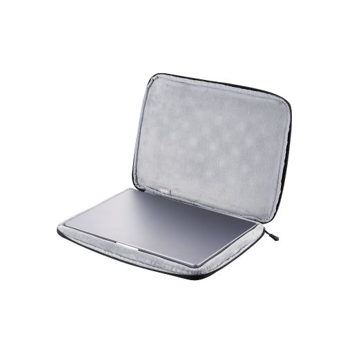パソコンケース/耐衝撃/MacBook Pro 14インチ(2021年発売モデル)対応/表面撥水加工/ブラック