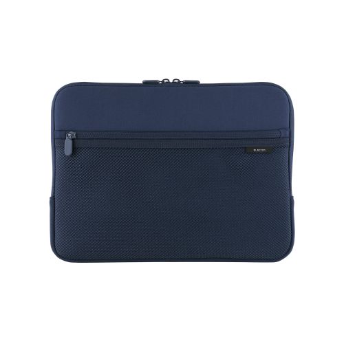 PC用インナーバッグ/ネオプレン/14インチ/ファスナーポケット/ネイビー