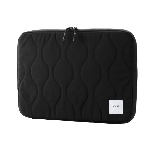 PC用インナーバッグ/キルティング/オニオン/14インチ/ブラック