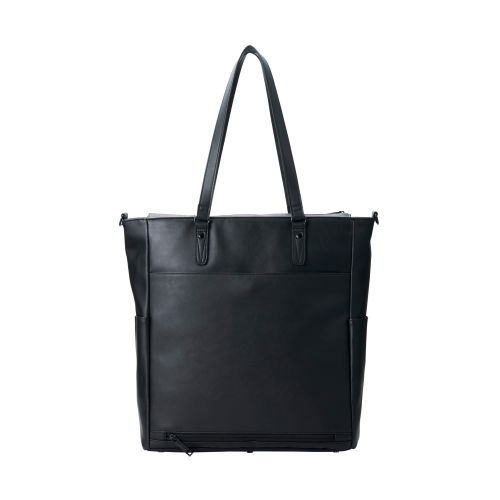 トートバッグ/合皮/2Way/15.6inch/18L/ブラック