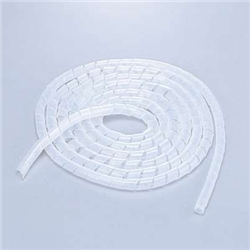 ケーブルスパイラルチューブ/内径15mm/クリア