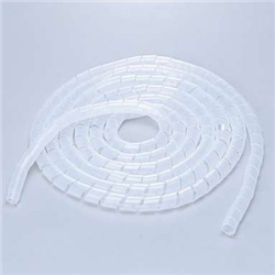 ケーブルスパイラルチューブ/内径20mm/クリア