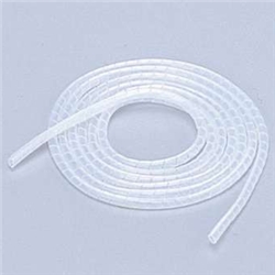 ケーブルスパイラルチューブ/内径4mm/クリア