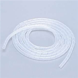 ケーブルスパイラルチューブ/内径6mm/クリア