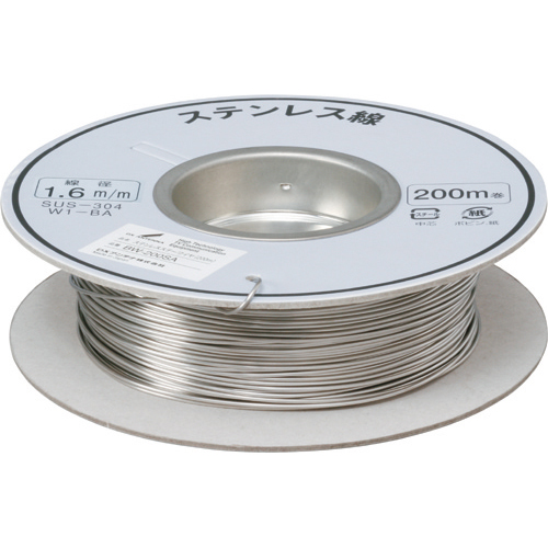 ステーワイヤー(ステンレス200m巻)