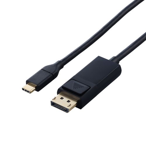 変換ケーブル/USB Type-C - DisplayPort/2.0m/ブラック