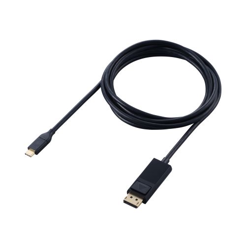 変換ケーブル/USB Type-C - DisplayPort/2.0m/ブラック