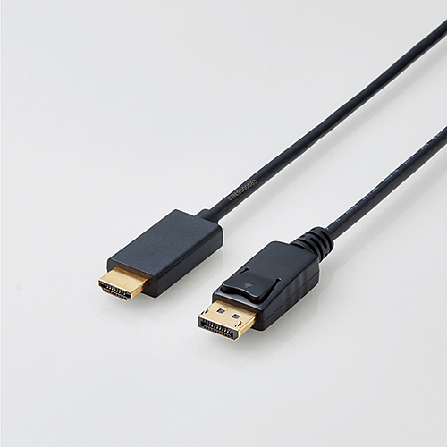 変換ケーブル/DisplayPort - HDMI/1.0m/ブラック