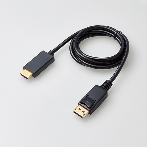 変換ケーブル/DisplayPort - HDMI/1.0m/ブラック