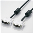 DVIシングルリンクケーブル 2.0m/DVI-D19pinオス-DVI-D19pinオス(ブラック)