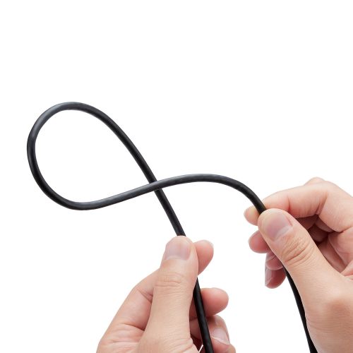 HDMIケーブル/L字/やわらか/左向き/1m/ブラック