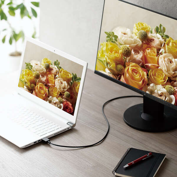 HDMIケーブル/Premium/スリム/2.0m/ブラック