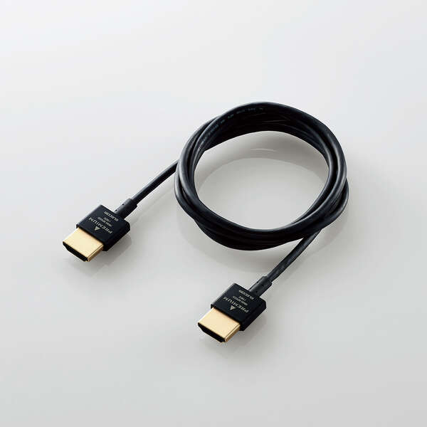 HDMIケーブル/Premium/スーパースリム/1.0m/ブラック