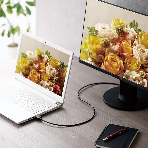 HDMIケーブル/Premium/やわらか/1.5m/ブラック