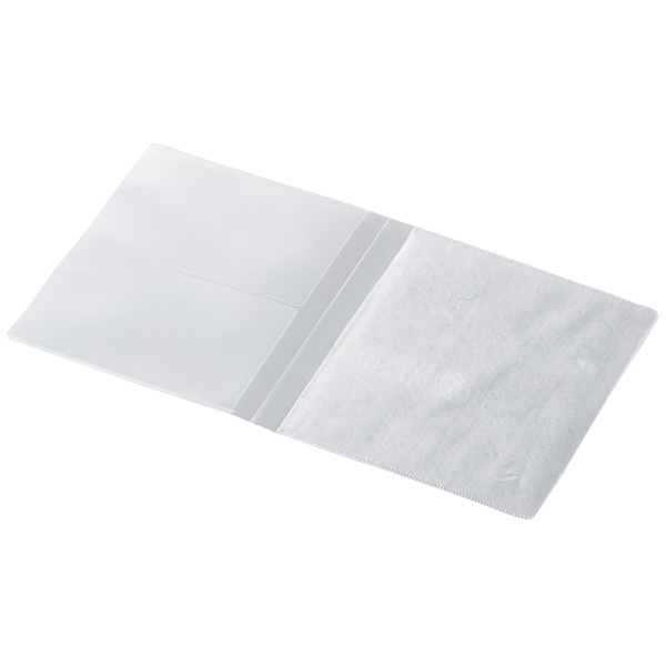 市販ディスク圧縮ケース/Blu-ray対応/1枚収納/30枚/ホワイト