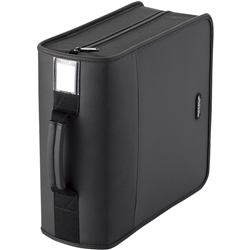 CD/DVDケース/ファスナー付/320枚入/ブラック