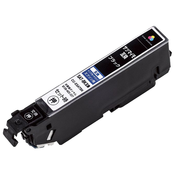 Color Creation 汎用インクカートリッジ/EPSON/SAT-BK互換/サツマイモ/ブラック