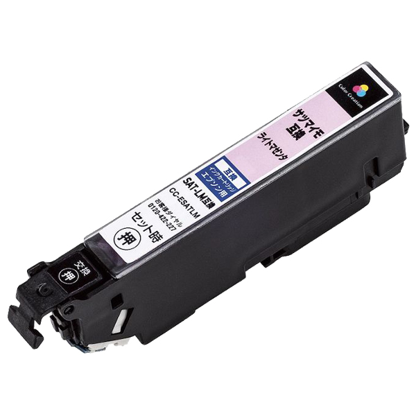 Color Creation 汎用インクカートリッジ/EPSON/SAT-LM互換/サツマイモ/ライトマゼンタ