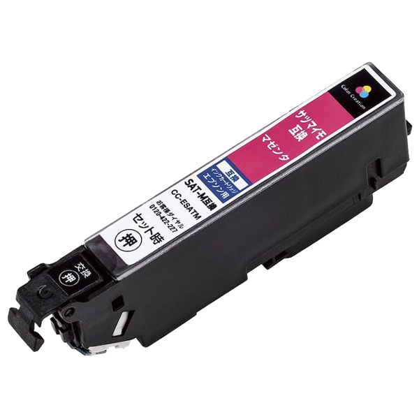 Color Creation 汎用インクカートリッジ/EPSON/SAT-M互換/サツマイモ/マゼンタ