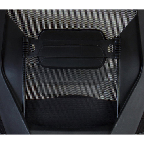 オフィスチェア/メッシュ張り/ブラック