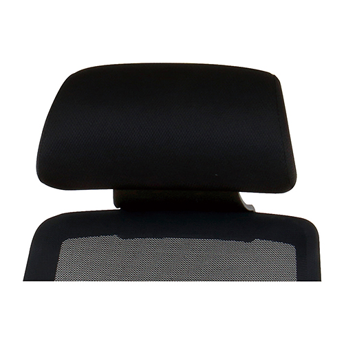 メッシュ張りオフィスチェア用オプションヘッドレスト