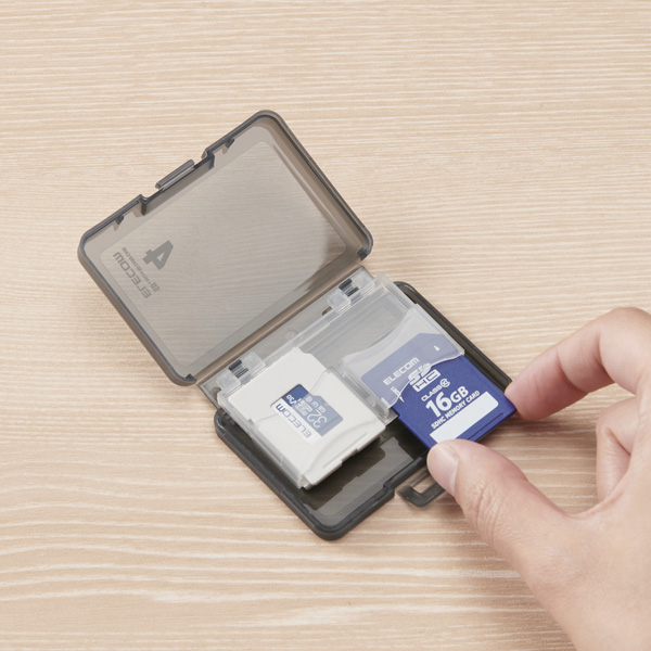 SDカードケース/4枚収納/SD/microSD