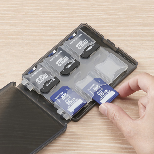 SDカードケース/12枚収納/SD
