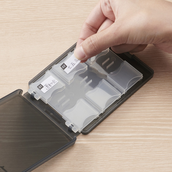 SDカードケース/12枚収納/SD