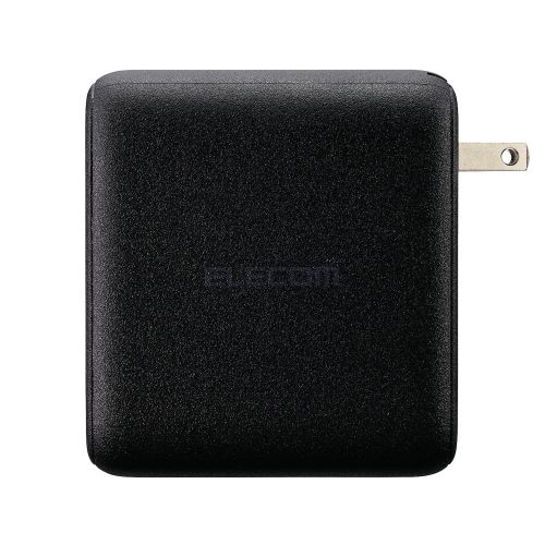 モバイルバッテリー/リチウムイオン電池/AC一体型/おまかせ充電対応/USB Power Delivery対応/20W/10000mAh/USB-C出力1ポート/USB-A出力1ポート/PSE適合/ブラック