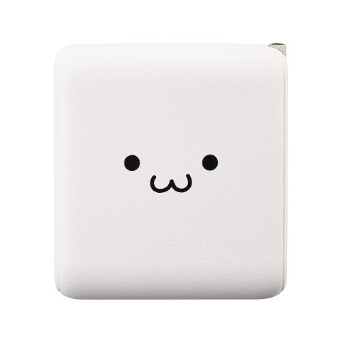 モバイルバッテリー/リチウムイオン電池/AC一体型/おまかせ充電対応/USB Power Delivery対応/20W/10000mAh/USB-C出力1ポート/USB-A出力1ポート/PSE適合/ホワイトフェイス