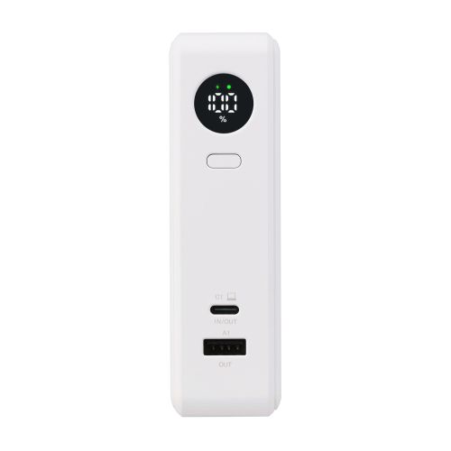 モバイルバッテリー/リチウムイオン電池/AC一体型/USB PD/67W/10000mAh/USB-C入出力/USB-A出力/PSE適合/しろちゃん